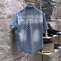 Cheap Gucci Jackets Short Sleeved For Men #1342711 Replica Wholesale [$64.00 USD] [ITEM#1342711] on Replica Gucci Jackets
