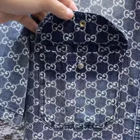 Cheap Gucci Jackets Short Sleeved For Men #1342711 Replica Wholesale [$64.00 USD] [ITEM#1342711] on Replica Gucci Jackets