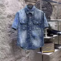Cheap Chanel Jackets Short Sleeved For Men #1342715 Replica Wholesale [$64.00 USD] [ITEM#1342715] on Replica Chanel Jackets