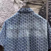 Cheap MIU MIU Jackets Short Sleeved For Men #1342716 Replica Wholesale [$64.00 USD] [ITEM#1342716] on Replica MIU MIU Jackets