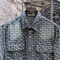 Cheap MIU MIU Jackets Short Sleeved For Men #1342717 Replica Wholesale [$64.00 USD] [ITEM#1342717] on Replica MIU MIU Jackets