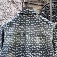 Cheap MIU MIU Jackets Short Sleeved For Men #1342717 Replica Wholesale [$64.00 USD] [ITEM#1342717] on Replica MIU MIU Jackets