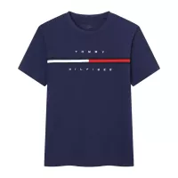 Cheap Tommy Hilfiger TH T-Shirts Short Sleeved For Unisex #1342798 Replica Wholesale [$27.00 USD] [ITEM#1342798] on Replica Tommy Hilfiger TH T-Shirts