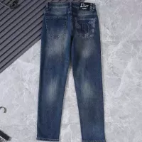 Cheap Christian Dior Jeans For Men #1342935 Replica Wholesale [$45.00 USD] [ITEM#1342935] on Replica Christian Dior Jeans