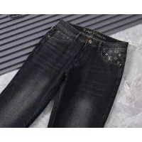 Cheap Louis Vuitton LV Jeans For Men #1342974 Replica Wholesale [$45.00 USD] [ITEM#1342974] on Replica Louis Vuitton LV Jeans
