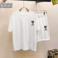 Cheap Amiri Tracksuits Short Sleeved For Men #1343077 Replica Wholesale [$48.00 USD] [ITEM#1343077] on Replica Amiri Tracksuits