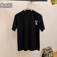 Cheap Amiri Tracksuits Short Sleeved For Men #1343078 Replica Wholesale [$48.00 USD] [ITEM#1343078] on Replica Amiri Tracksuits