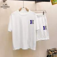 Cheap Hermes Tracksuits Short Sleeved For Men #1343079 Replica Wholesale [$48.00 USD] [ITEM#1343079] on Replica Hermes Tracksuits