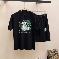 Cheap Louis Vuitton LV Tracksuits Short Sleeved For Men #1343112 Replica Wholesale [$48.00 USD] [ITEM#1343112] on Replica Louis Vuitton LV Tracksuits