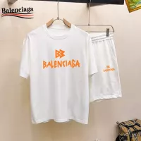 Cheap Balenciaga Fashion Tracksuits Short Sleeved For Men #1343113 Replica Wholesale [$48.00 USD] [ITEM#1343113] on Replica Balenciaga Fashion Tracksuits