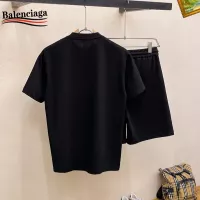 Cheap Balenciaga Fashion Tracksuits Short Sleeved For Men #1343114 Replica Wholesale [$48.00 USD] [ITEM#1343114] on Replica Balenciaga Fashion Tracksuits