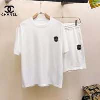 Cheap Chanel Tracksuits Short Sleeved For Men #1343125 Replica Wholesale [$48.00 USD] [ITEM#1343125] on Replica Chanel Tracksuits