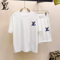 Cheap Louis Vuitton LV Tracksuits Short Sleeved For Men #1343129 Replica Wholesale [$48.00 USD] [ITEM#1343129] on Replica Louis Vuitton LV Tracksuits
