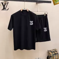 Cheap Louis Vuitton LV Tracksuits Short Sleeved For Men #1343137 Replica Wholesale [$48.00 USD] [ITEM#1343137] on Replica Louis Vuitton LV Tracksuits