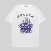 Cheap Alexander McQueen T-shirts Short Sleeved For Unisex #1343152 Replica Wholesale [$34.00 USD] [ITEM#1343152] on Replica Alexander McQueen T-shirts