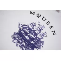 Cheap Alexander McQueen T-shirts Short Sleeved For Unisex #1343152 Replica Wholesale [$34.00 USD] [ITEM#1343152] on Replica Alexander McQueen T-shirts