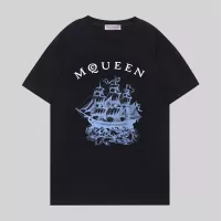 Cheap Alexander McQueen T-shirts Short Sleeved For Unisex #1343153 Replica Wholesale [$34.00 USD] [ITEM#1343153] on Replica Alexander McQueen T-shirts