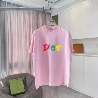 Cheap Christian Dior T-Shirts Short Sleeved For Unisex #1343245 Replica Wholesale [$42.00 USD] [ITEM#1343245] on Replica Christian Dior T-Shirts