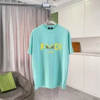 Cheap Fendi T-Shirts Short Sleeved For Unisex #1343280 Replica Wholesale [$42.00 USD] [ITEM#1343280] on Replica Fendi T-Shirts