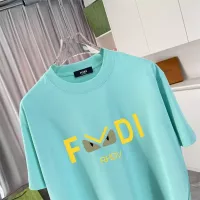 Cheap Fendi T-Shirts Short Sleeved For Unisex #1343280 Replica Wholesale [$42.00 USD] [ITEM#1343280] on Replica Fendi T-Shirts
