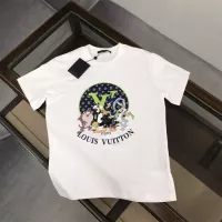 Cheap Louis Vuitton LV T-Shirts Short Sleeved For Men #1343328 Replica Wholesale [$45.00 USD] [ITEM#1343328] on Replica Louis Vuitton LV T-Shirts