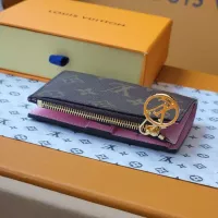 Cheap Louis Vuitton AAA Quality Card Case In Pink #1343343 Replica Wholesale [$68.00 USD] [ITEM#1343343] on Replica Louis Vuitton AAA+ Quality Wallets