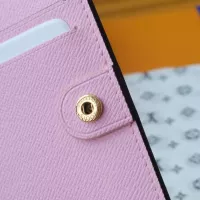 Cheap Louis Vuitton AAA Quality Card Case In Pink #1343343 Replica Wholesale [$68.00 USD] [ITEM#1343343] on Replica Louis Vuitton AAA+ Quality Wallets