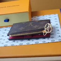 Cheap Louis Vuitton AAA Quality Card Case In Red #1343346 Replica Wholesale [$68.00 USD] [ITEM#1343346] on Replica Louis Vuitton AAA+ Quality Wallets