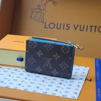 Cheap Louis Vuitton AAA Quality Card Case In Blue #1343349 Replica Wholesale [$68.00 USD] [ITEM#1343349] on Replica Louis Vuitton AAA+ Quality Wallets