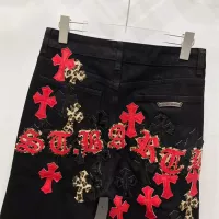 Cheap Chrome Hearts Jeans For Unisex #1343381 Replica Wholesale [$60.00 USD] [ITEM#1343381] on Replica Chrome Hearts Jeans