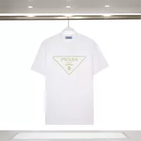 Cheap Prada T-Shirts Short Sleeved For Unisex #1343401 Replica Wholesale [$32.00 USD] [ITEM#1343401] on Replica Prada T-Shirts