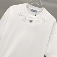 Cheap Prada T-Shirts Short Sleeved For Unisex #1343464 Replica Wholesale [$42.00 USD] [ITEM#1343464] on Replica Prada T-Shirts