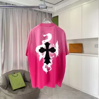 Cheap Chrome Hearts T-Shirts Short Sleeved For Unisex #1343527 Replica Wholesale [$45.00 USD] [ITEM#1343527] on Replica Chrome Hearts T-Shirts