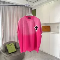 Cheap Chrome Hearts T-Shirts Short Sleeved For Unisex #1343527 Replica Wholesale [$45.00 USD] [ITEM#1343527] on Replica Chrome Hearts T-Shirts