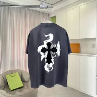 Cheap Chrome Hearts T-Shirts Short Sleeved For Unisex #1343529 Replica Wholesale [$45.00 USD] [ITEM#1343529] on Replica Chrome Hearts T-Shirts