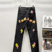 Cheap Chrome Hearts Jeans For Men #1343537 Replica Wholesale [$60.00 USD] [ITEM#1343537] on Replica Chrome Hearts Jeans