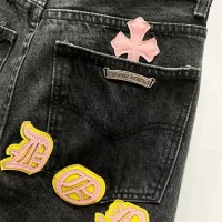 Cheap Chrome Hearts Jeans For Men #1343537 Replica Wholesale [$60.00 USD] [ITEM#1343537] on Replica Chrome Hearts Jeans