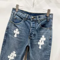 Cheap Chrome Hearts Jeans For Men #1343538 Replica Wholesale [$60.00 USD] [ITEM#1343538] on Replica Chrome Hearts Jeans
