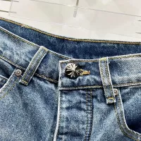 Cheap Chrome Hearts Jeans For Men #1343538 Replica Wholesale [$60.00 USD] [ITEM#1343538] on Replica Chrome Hearts Jeans
