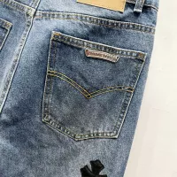 Cheap Chrome Hearts Jeans For Men #1343541 Replica Wholesale [$60.00 USD] [ITEM#1343541] on Replica Chrome Hearts Jeans