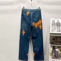 Cheap Chrome Hearts Jeans For Men #1343542 Replica Wholesale [$60.00 USD] [ITEM#1343542] on Replica Chrome Hearts Jeans