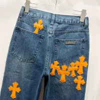 Cheap Chrome Hearts Jeans For Men #1343542 Replica Wholesale [$60.00 USD] [ITEM#1343542] on Replica Chrome Hearts Jeans
