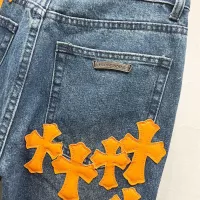 Cheap Chrome Hearts Jeans For Men #1343542 Replica Wholesale [$60.00 USD] [ITEM#1343542] on Replica Chrome Hearts Jeans