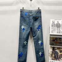 Cheap Chrome Hearts Jeans For Men #1343543 Replica Wholesale [$60.00 USD] [ITEM#1343543] on Replica Chrome Hearts Jeans