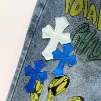 Cheap Chrome Hearts Jeans For Men #1343543 Replica Wholesale [$60.00 USD] [ITEM#1343543] on Replica Chrome Hearts Jeans