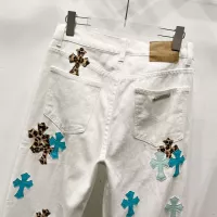 Cheap Chrome Hearts Jeans For Men #1343544 Replica Wholesale [$60.00 USD] [ITEM#1343544] on Replica Chrome Hearts Jeans