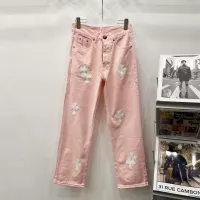 Cheap Chrome Hearts Jeans For Men #1343545 Replica Wholesale [$64.00 USD] [ITEM#1343545] on Replica Chrome Hearts Jeans