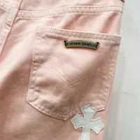 Cheap Chrome Hearts Jeans For Men #1343545 Replica Wholesale [$64.00 USD] [ITEM#1343545] on Replica Chrome Hearts Jeans