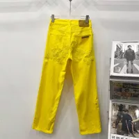 Cheap Chrome Hearts Jeans For Men #1343546 Replica Wholesale [$68.00 USD] [ITEM#1343546] on Replica Chrome Hearts Jeans