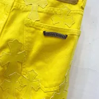 Cheap Chrome Hearts Jeans For Men #1343546 Replica Wholesale [$68.00 USD] [ITEM#1343546] on Replica Chrome Hearts Jeans